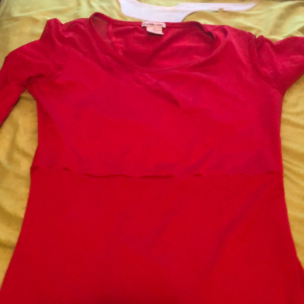 Bodycon Red mesh dress 👗